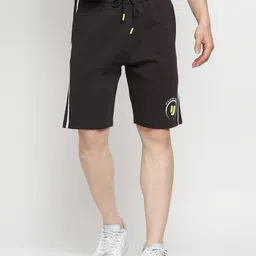 UnderJeans by Spykar Men Grey Solid Shorts-image-93