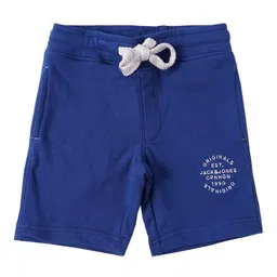 Jack & Jones Boys Navy Blue Cotton Shorts-picture-43