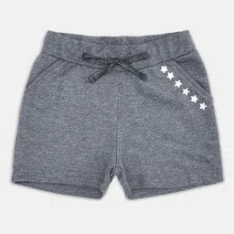 Pantaloons Junior Girls Grey Shorts-picture-25