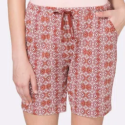 Van Heusen Women Printed Functional Pocket Lounge Shorts-image-75