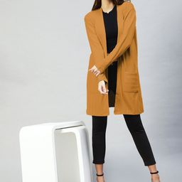 Rigo Solid Open Front Cotton Shrug image 5