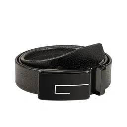 VOGARD Men Black PU Belt-image-72