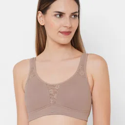 Soie Non Padded Non-Wired Full Coverage Stretch Cotton Minimizer Bra-25