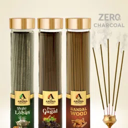 The Aroma Factory 3-Pcs Brown & Green Incense Sticks-image-82