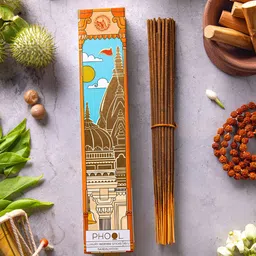 Phool Brown Textured Sandalwood Incense Sticks-40