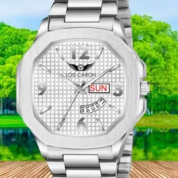 LOIS CARON Men Textured Dial & Stainless Steel Analogue Calendar Watch LCS-8314-picture-21