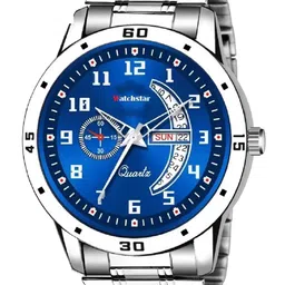 WATCHSTAR Men Stainless Steel Multi Function Analogue Watch DD Aveo Steel BlueAN-image-21