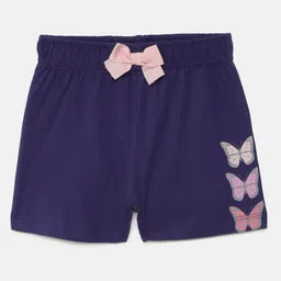 mackly Girls Graphic Printed Pure Cotton Lounge Shorts-image-45