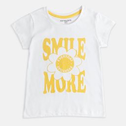 Pantaloons Junior Girls Typography Printed Cotton T-shirt-picture-33