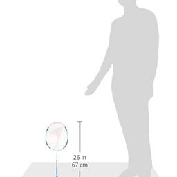 FLYPOWER Badminton Racket Agni 1 with NET 850 MAHROON image 4