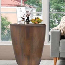 Metalsmith Brown Wooden Oval Shaped Coffee Table-22
