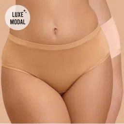 Nykd by Nykaa Super Soft Luxe Modal Hipster Panty NYP383 PO2 Tan & Nude-picture-48