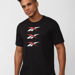 Reebok Printed Pure Cotton Slim-Fit T-Shirt-picture-36