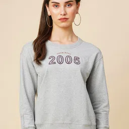 Chemistry Typography Printed Drop Shoulder Sleeves Sweatshirt-26