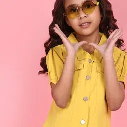 V-Mart Girls Cotton Shirt Style Top-image-84