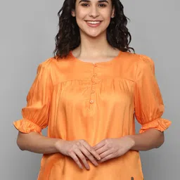 Allen Solly Woman Puff Sleeves Top-image-51