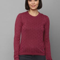 Allen Solly Woman Purple Top-image-6