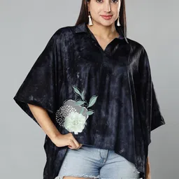 LetsDressUp Tie and Dye Extended Sleeves Kaftan Top-image-63