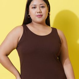U&F Beyond Plus Size Knitted Round Neck Top-picture-25
