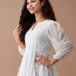 AASK Self Design Layered A-Line Top image 2