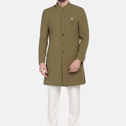 Blackberrys Men Slim-Fit Bandhagala Two-Pieces Party Suit-image-87