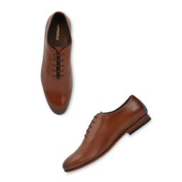 Regal Men Textured Leather Brogues-picture-15