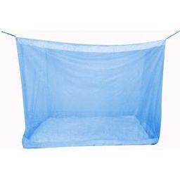 Divyanshi Mosquito Net Blue Mosquito Net for Single Bed/Double Bed, 4x6.5 Insect Protection Net image 2