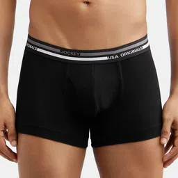 Jockey Men Super Combed Cotton Trunk With Ultrasoft and Durable Waistband UI22-0105-picture-12
