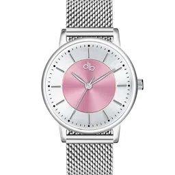 DressBerry Women Brass Printed Bracelet Style Straps Analogue Watch DB-003-24
