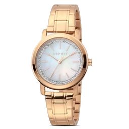 ESPRIT Embellished Brass Dial & Stainless Steel Straps Analogue Watch ES1L188M1055-image-10