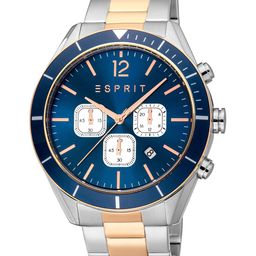 ESPRIT Men Dial & Stainless Steel Bracelet Style Straps Analogue Watch ES1G391M0065-35