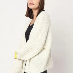 Vero Moda Shawl Collar Front-Open Sweaters image 4