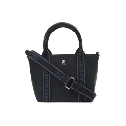 tommy hilfiger accessories Tommy Hilfiger Solid Blue Pu Handbag-picture-40