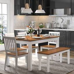 urban ladder Diner Solid Wood Dining Bench in Golden Oak Finish-picture-17