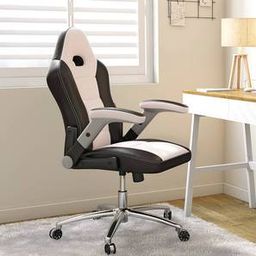 urban ladder Mika Leatherette Study Chair in White Colour-picture-28