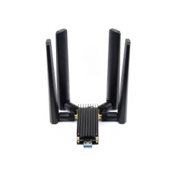 Waveshare 5G USB 3.1 Dongle Module with Quad Antennas SuperSpeed USB 3.1, Efficient Aluminum Heatsink, and M.2 Key B For High-Performance 5G ModulesWaveshare 5G USB 3.1 Dongle Module with Quad Antennas SuperSpeed USB 3.1, Efficient Aluminum Heatsink, and M.2 Key B For High-Performance 5G Modules image 3