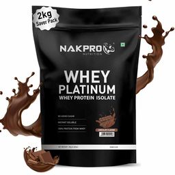 Nakpro Whey Platinum Whey Protein Isolate,  4.4 lb  Chocolate -image-54