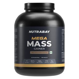 Nutrabay Gold Mega Mass Gainer,  4.4 lb  Rich Chocolate Creme -image-23