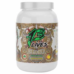 13 Lives Feast Mass Gainer, 2.2 lb Mango Milk Shake-image-99