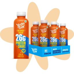 Yogabar 26g Protein Shake,  6 Piece(s)/Pack  Cold Coffee -image-16