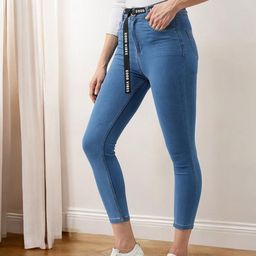 Miss Chase Women Cotton Skinny Fit High-Rise Stretchable Jeans-image-19