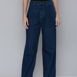 Flying Machine Women Blue Baggy Fit Mid Rise Stretchable Jeans-image-92