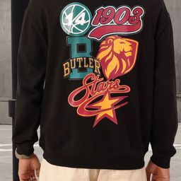 Kook N Keech City Vibe Printed Cotton Terry Relaxed Fit Sweatshirt-image-49