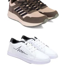 PENNEN Men Non-Marking Running Sports Shoes-image-63