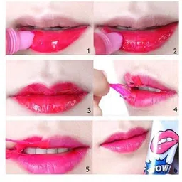 VBA Wow Magic Peel Off Long Lasting Lip Color - 6 ml - Watermelon 697 image 4