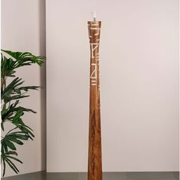 FREEDOM TREE Brown Wooden FloorLamp-51