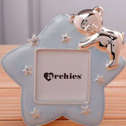 Archies Blue & Silver-Toned 1 Pieces Metal Table Photo Frames-image-8
