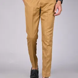 MANCREW Men Smart Regular fit Formal trouser-image-66