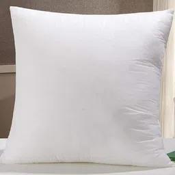SWAURSAHA White Solid Microfiber Cushion-19