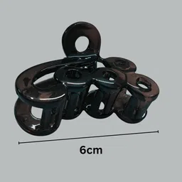 basicare Set Of 4 Large Claw Clips image 3